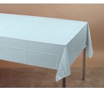 Pastel Blue Premium Plastic Table Cover (274 cm X 137 cm)